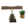 Lampe de bureau en bronze, lampe de banquier