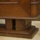 Brutalist display cabinet in oak by Charles Dudouyt, 1940s.