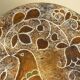 Enamelled ceramic plate, signed Bernard Buffat design from the 60s/70s