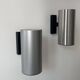 Pair of vintage wall lights, brushed metal, Bur Leucthen Germany 1970