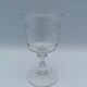 Ensemble de 6 verres en cristal monogrammés