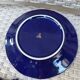 Superb Coffee/Tea Trio in Cobalt Blue & Gold Porcelain - Chodzież Poland