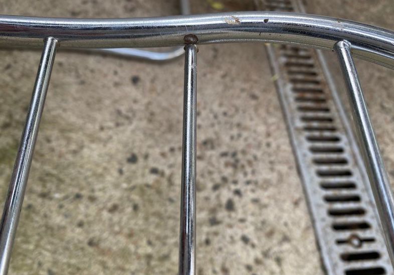 Gastone Rinaldi metal chairs