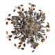 Florentine ceiling light from the 1970s, Banci Firenze