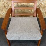 60s 70s Teak Easy Chair Sven Ellekaer for Komfort Design Denmark
