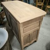 Louis XIV style solid cherry chest of drawers