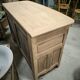 Commode merisier massif naturel style Louis XIV