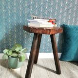 Vintage tripod stool