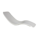 Fiberglass chaise longue , Charles Zublena, circa 1965