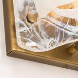 Murano Glass Wall Light by Hillebrand, Germany, 1970s