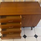 Vintage sideboard with compass feet
