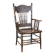 Antique English spindle chair