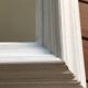 White wooden mirror