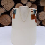 Pitcher in art deco earthenware Sarreguemines