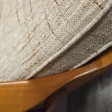 Danish canapé and its 1970s teak armchair