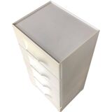 Prisunic 4-drawer chest of drawers or bedside table, 1970s