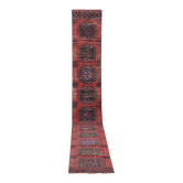 Vintage Turkish hallway rug 80x645 cm