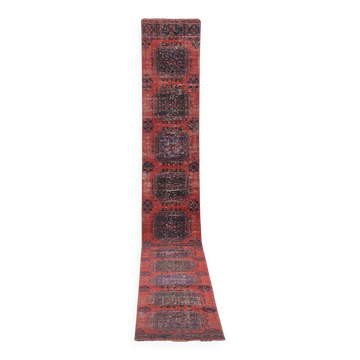 Tapis de couloir turc vintage