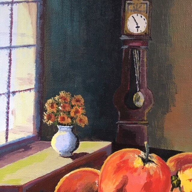 Still life and décor table