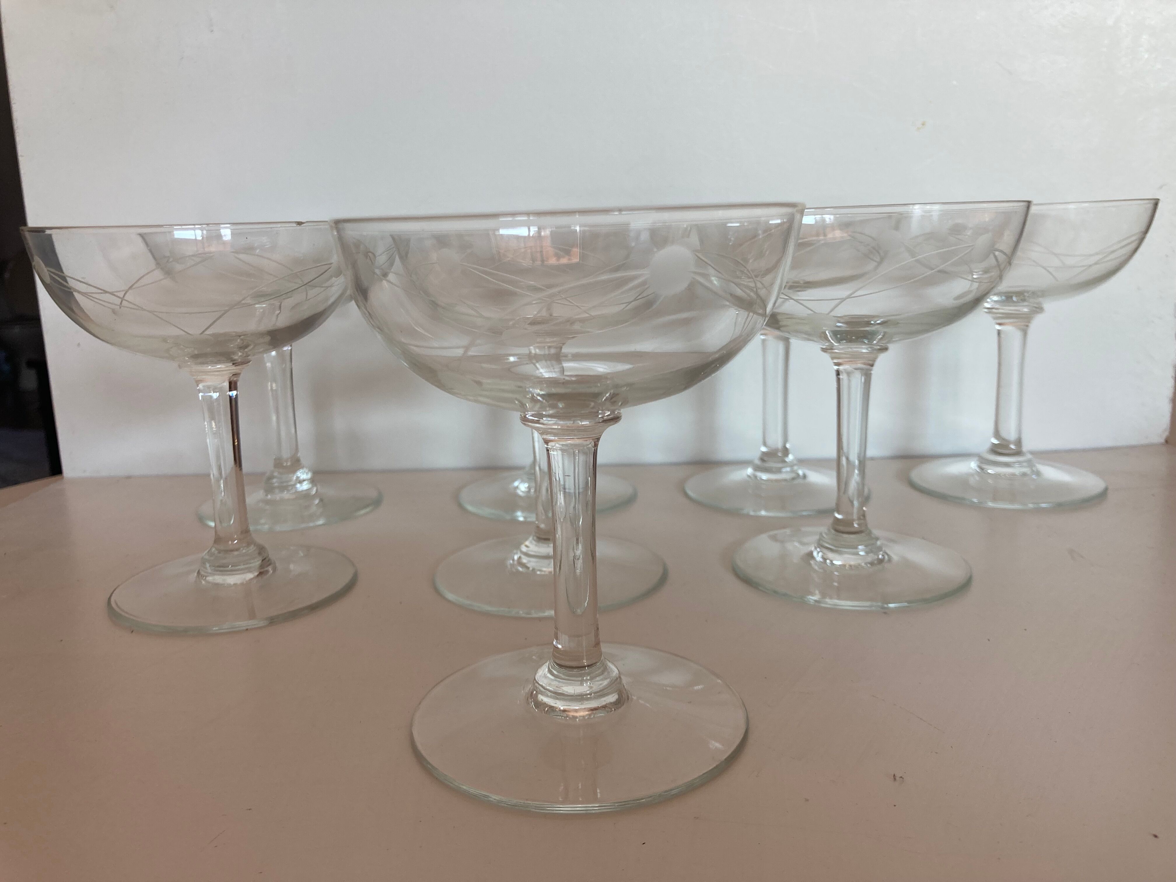 Champagne glasses