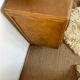 Commode vintage bois pieds compas