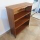 Set of 2 bibus 3 levels - oak color - bookcase shelves