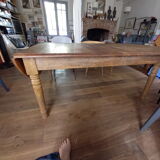 Table familiale en chêne