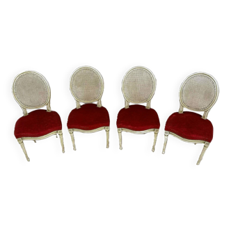 Set of 4 LXVI Style Chairs