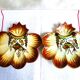 Quimper oyster plates, seafood plates, wall plate