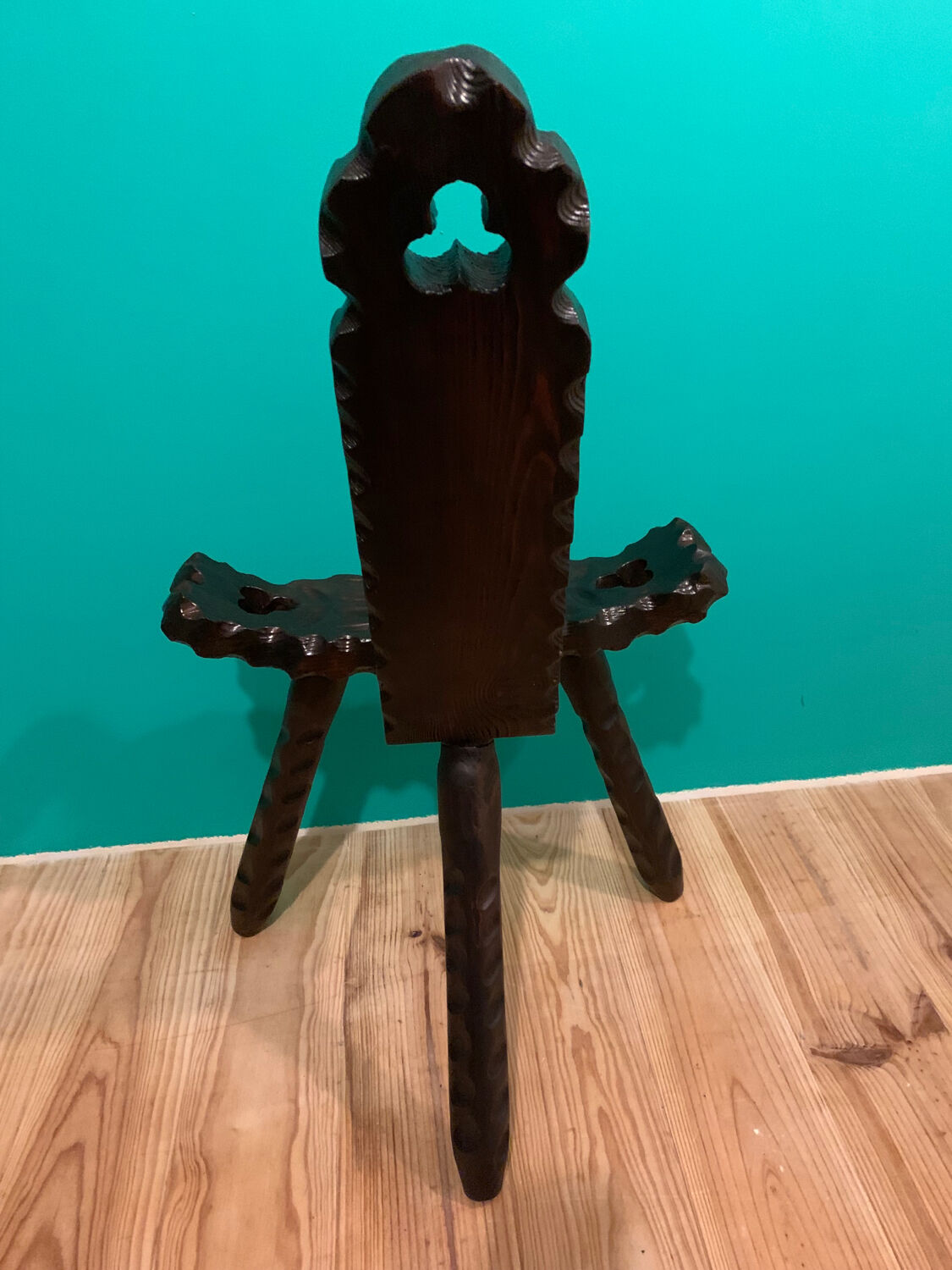 Stool tripod brutalism 1960/70