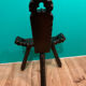 Stool tripod brutalism 1960/70