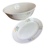 Porcelain salad bowl, Gien