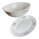 Saladier en porcelaine, Gien 