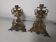 Bronze candlesticks with bunches of grapes (the pair)