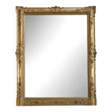 Important gilded wooden mirror, Restoration style – 19th century