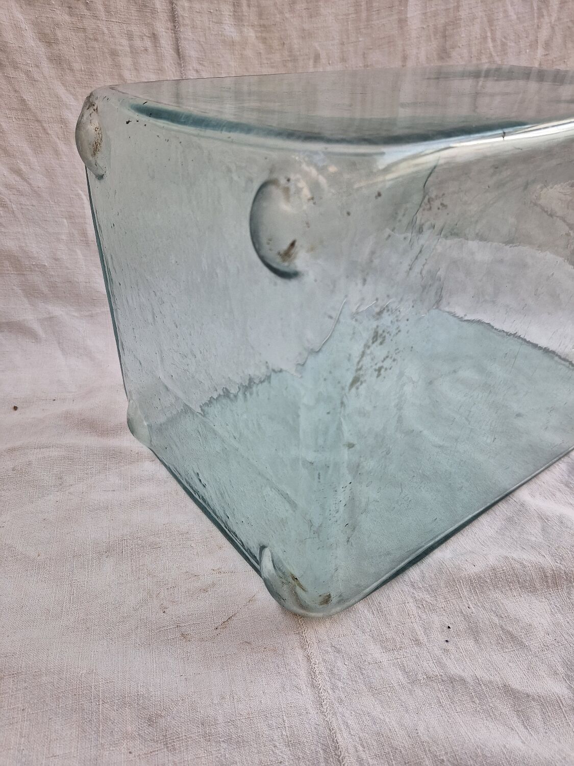 Vase en verre moulé 25 litres