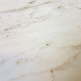 White marble square coffee table, Italy 1970s