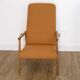Fauteuil vintage scandinave en teck 1960