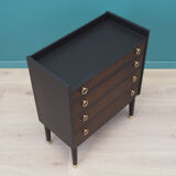 Walnut chest of drawers, Danish design, 1970s, made in Denmark