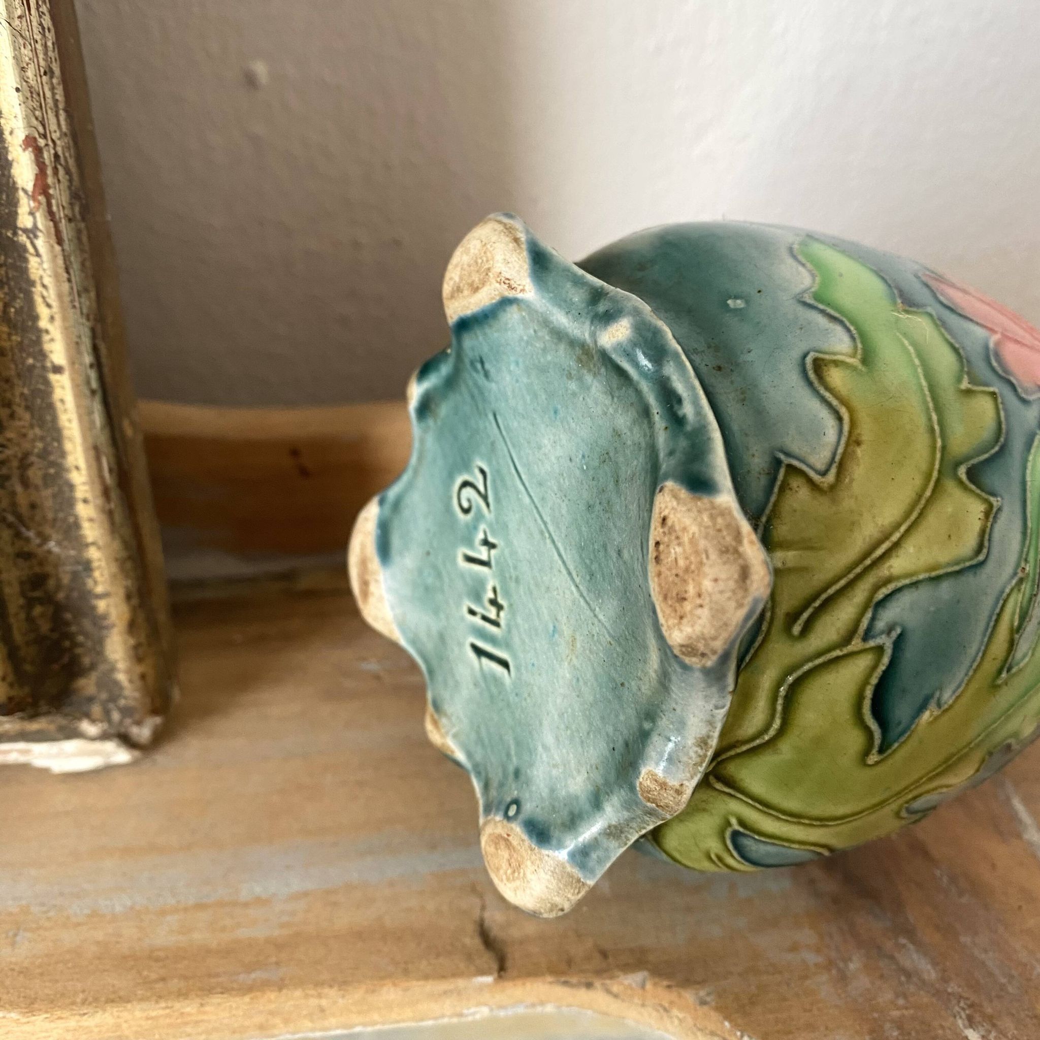 Vase ancien art nouveau 20 cm