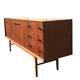 Enfilade en teck et noyer édition Maple  1960