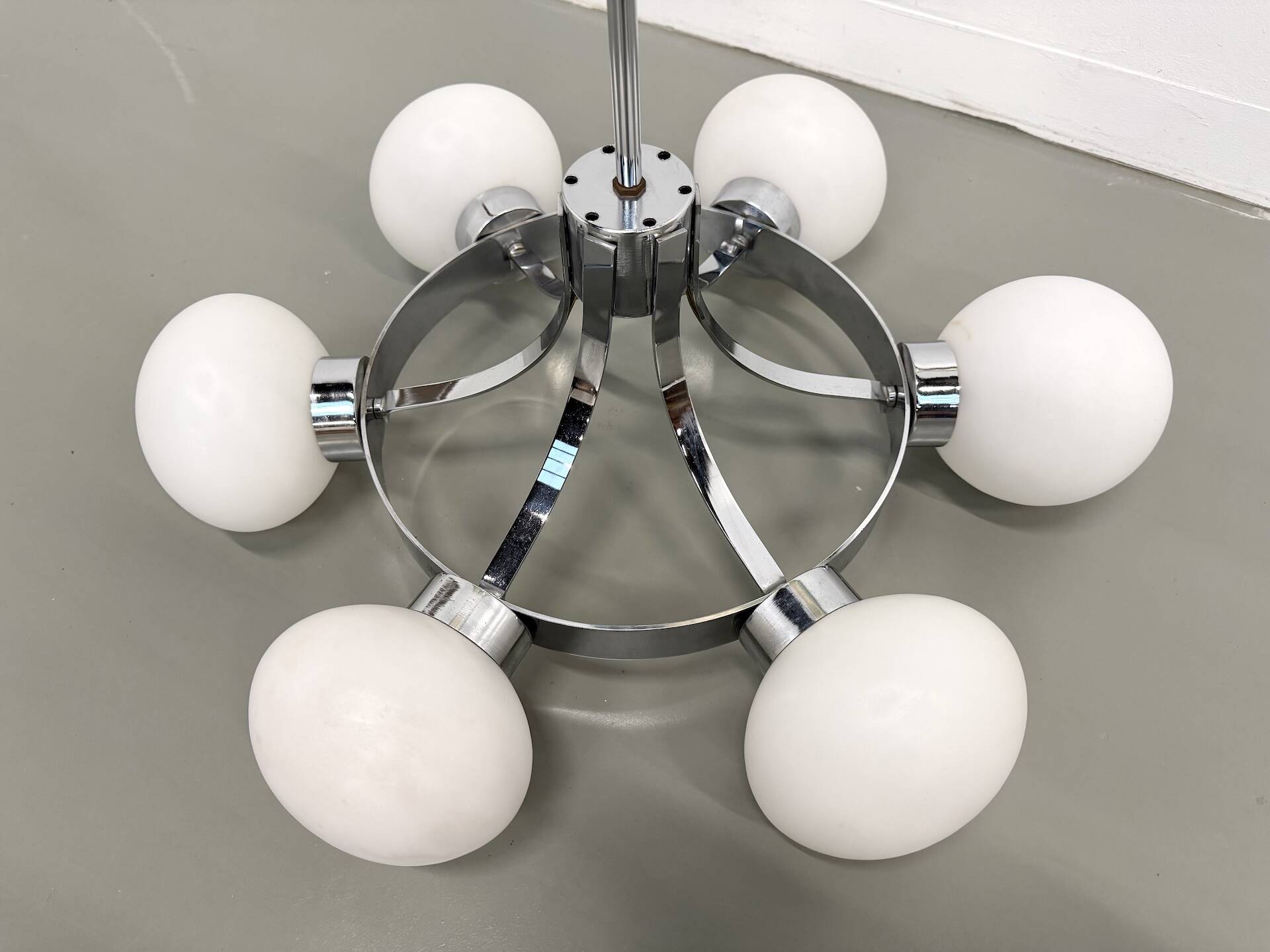 Gaetano Scolari pendant light with 6 lights
