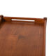 Pair serving trolleys model at-45 in teak by Hans J. Wegner 1960