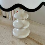 Lampe "Feston" en albâtre - 1950