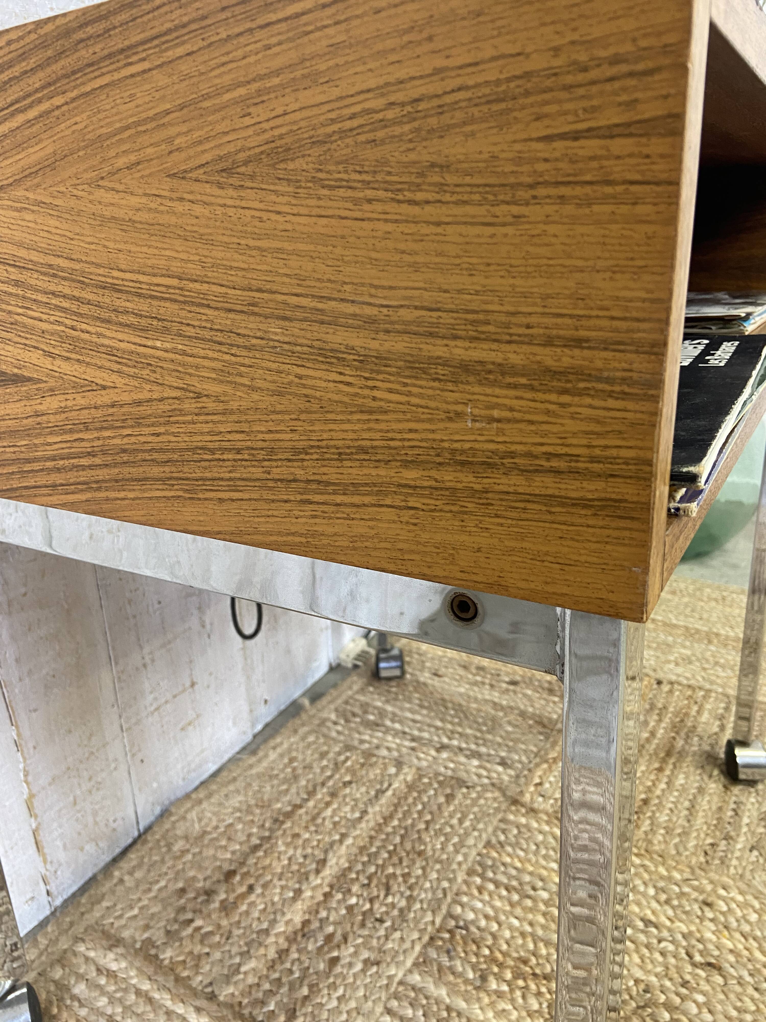 Modernist pedestal table