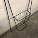 Wall coat rack l vintage metal mirror with 6 hooks