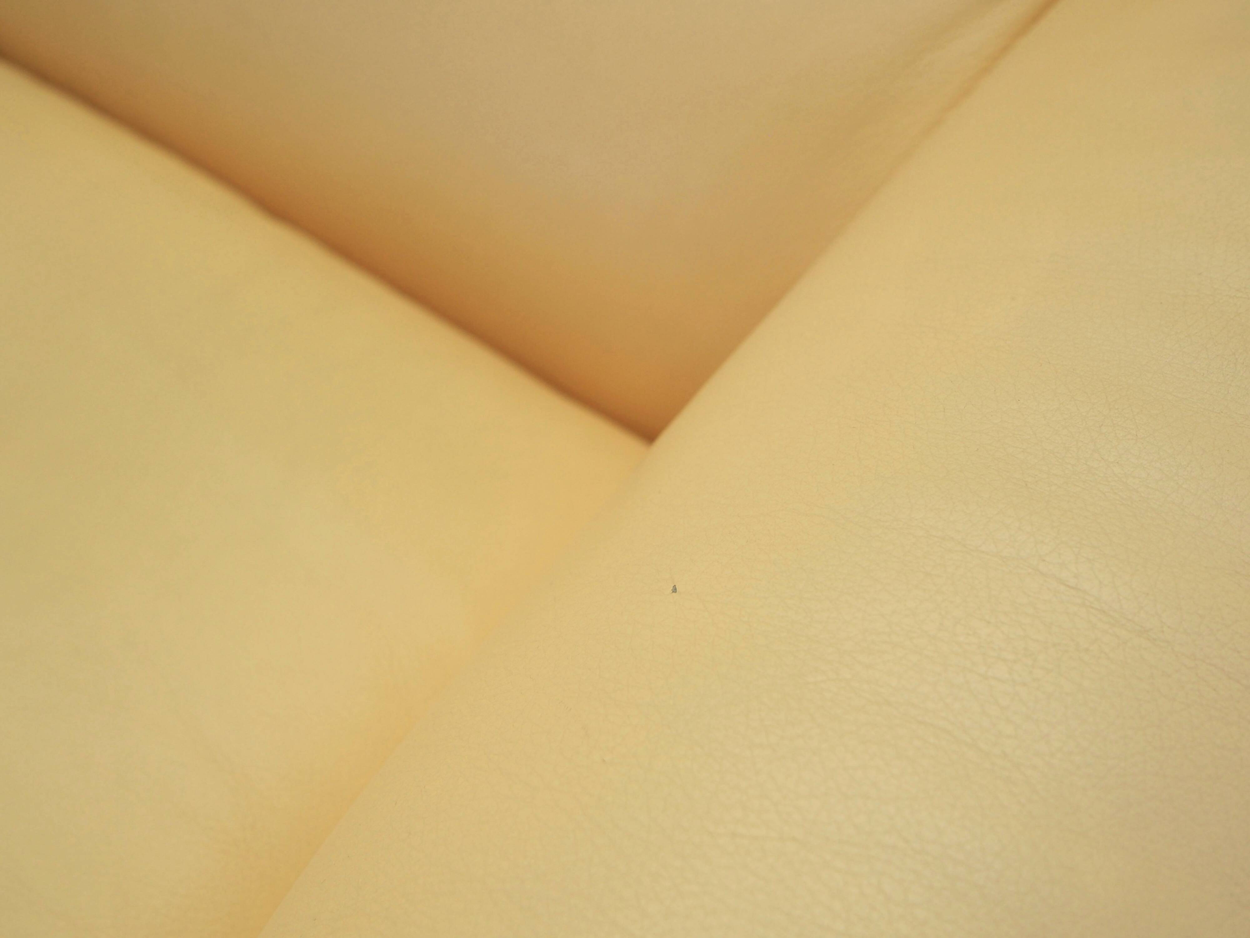 Leather sofa, Italian design, 1960s, production: Italy