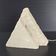Vintage stone pyramid lamp 1970