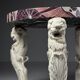 Grand tour style centre table faux marble