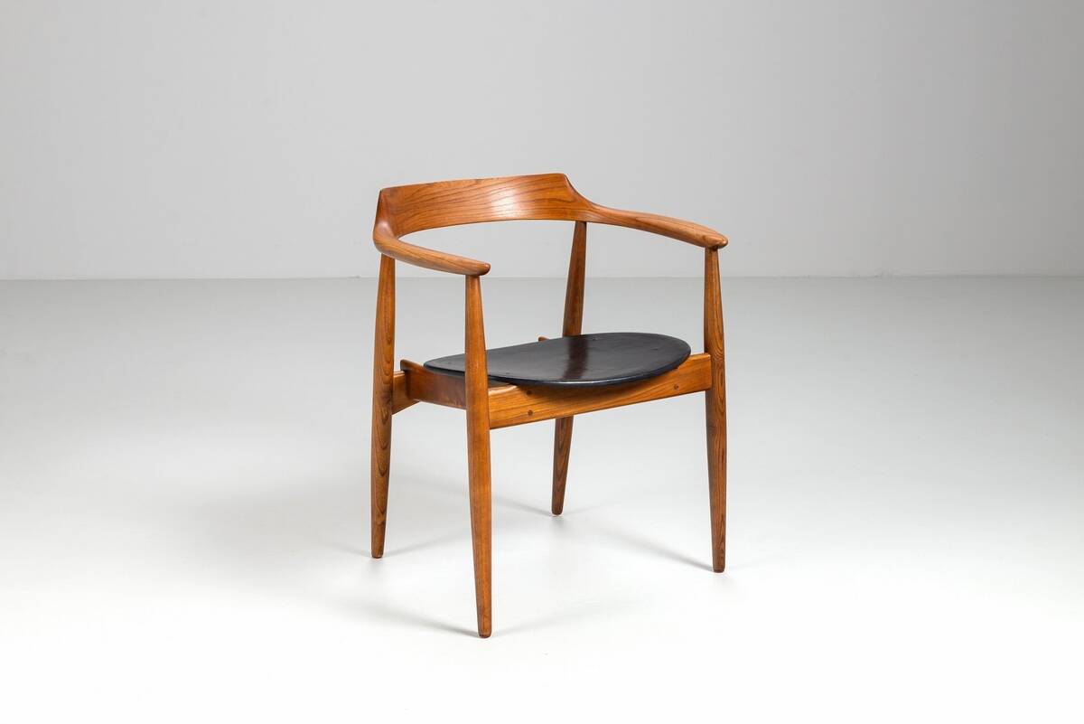 Arne Wahl Iversen “ST-750” armchair Niels Eilersen Denmark 1959